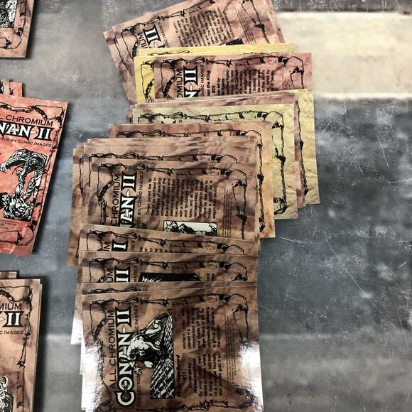 1994 Comic Images Conan All Chromium Series II 2 132 Cards Barbarian War - Picture 8 of 12